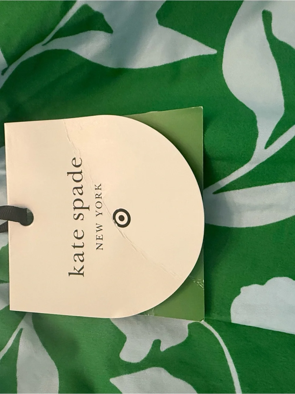 Kate Spade X Green and White Floral Tunic Dress